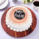 Rich Butterscotch Birthday Cake